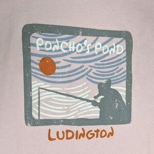 NWT Ouray Lundington Ponchos Pond T Shirt M Country Music Spanish #3200